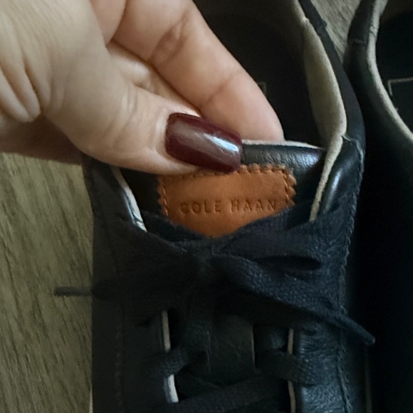 Cole Haan Black Leather Flats - Picture 5 of 8